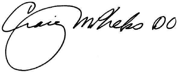 Craig M. Phelps, DO signature